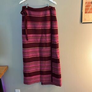 Mon Repos Alpaca Wrap Skirt Size Medium